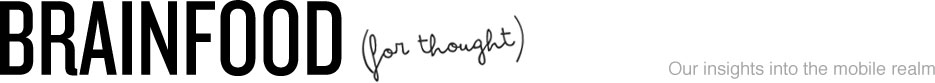 Brain Food for thought